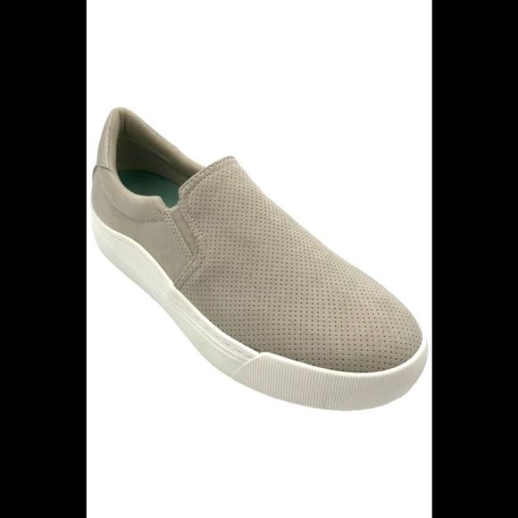 Dr. Scholl's Women's Time Off Slip On Platform Sneaker Oyster - Medium - Picture 1 of 3